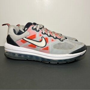 Unisex NIKE Air Max Genome Platinum Gray Athletic Shoes / Size 7Y - 8.5 Womens